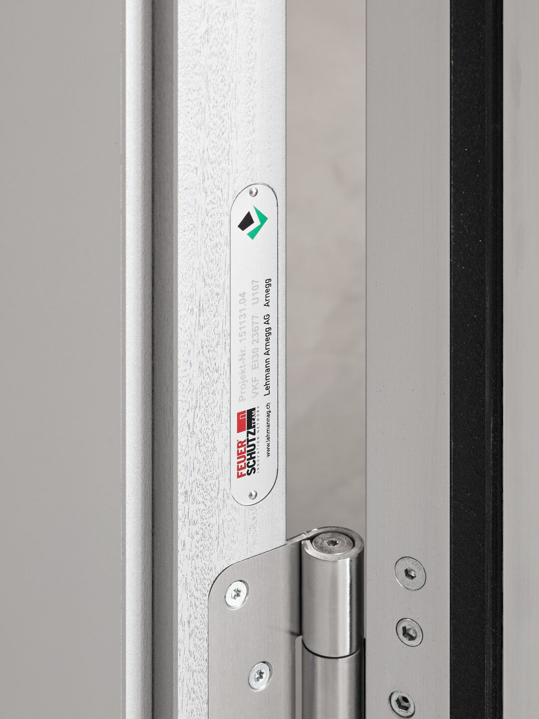 Detail Türblatt und Zarge