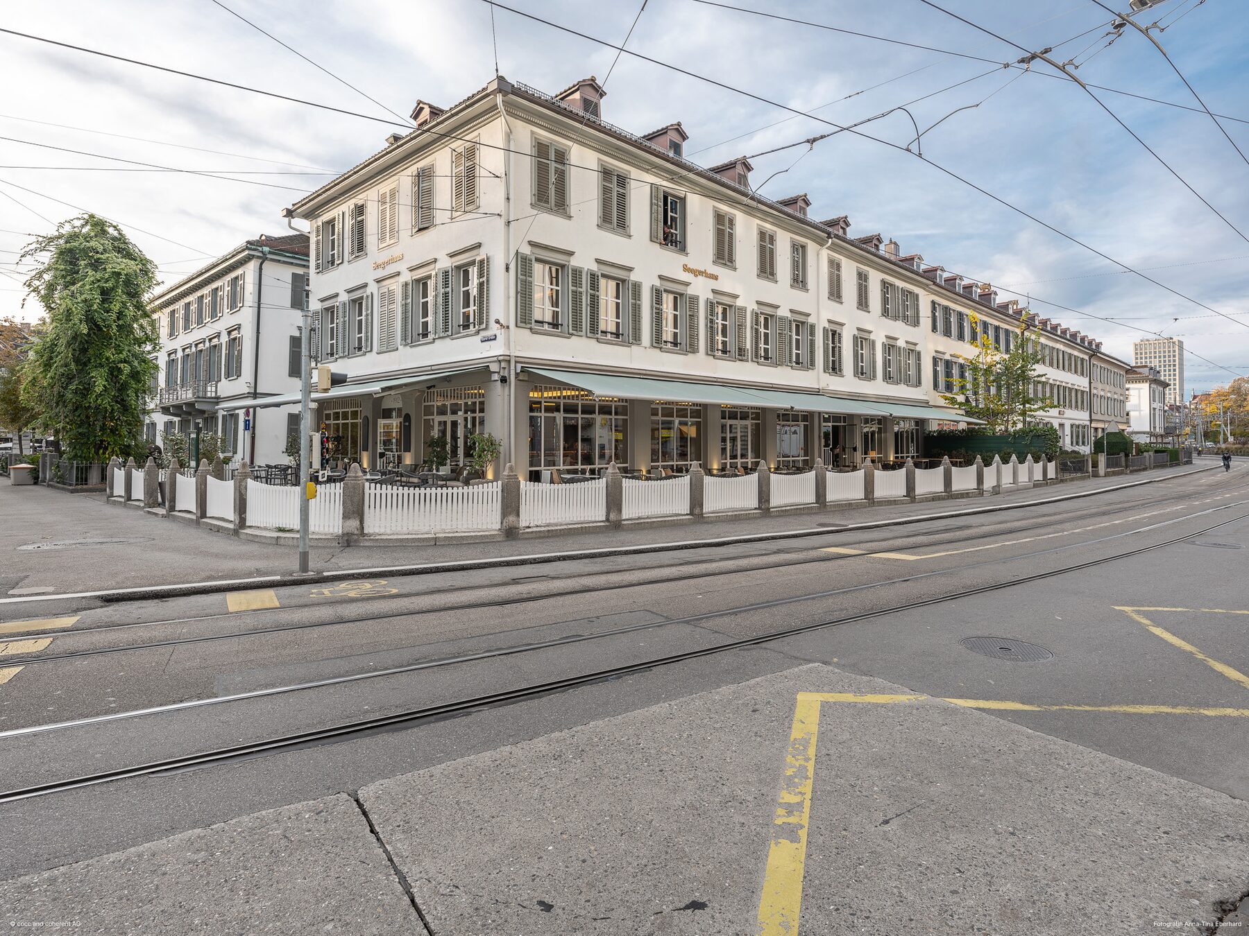 Restaurant Seeger St. Gallen – Aussenansicht in historischer Lage