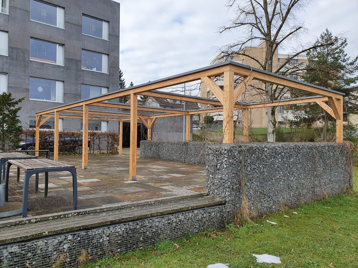 Erneuerung Pergola