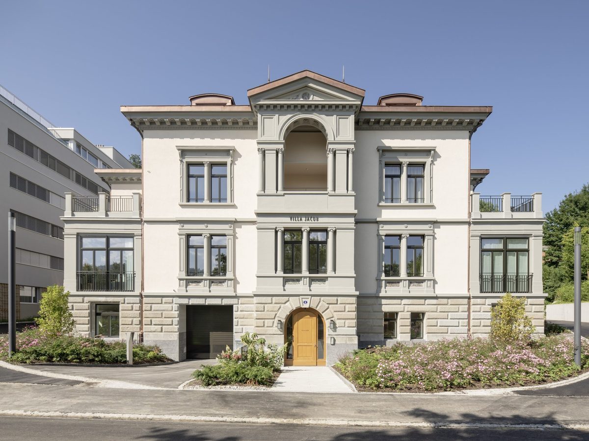 Renovation Villa Jakob in St. Gallen