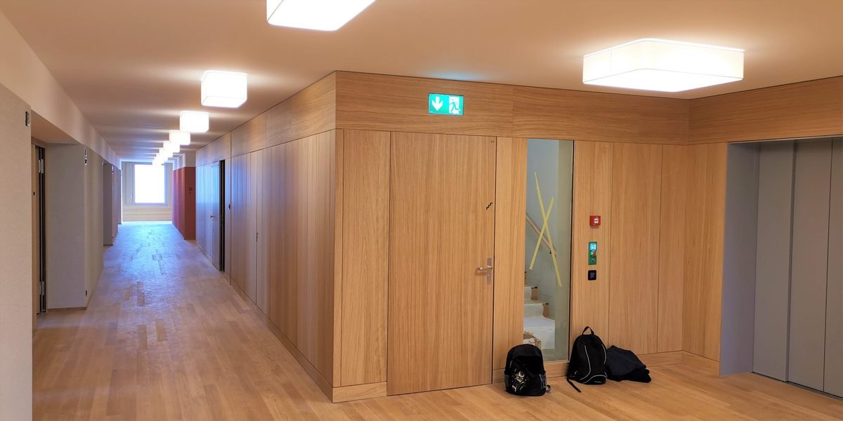 Schlussspurt im Wohn- und Pflegezentrum