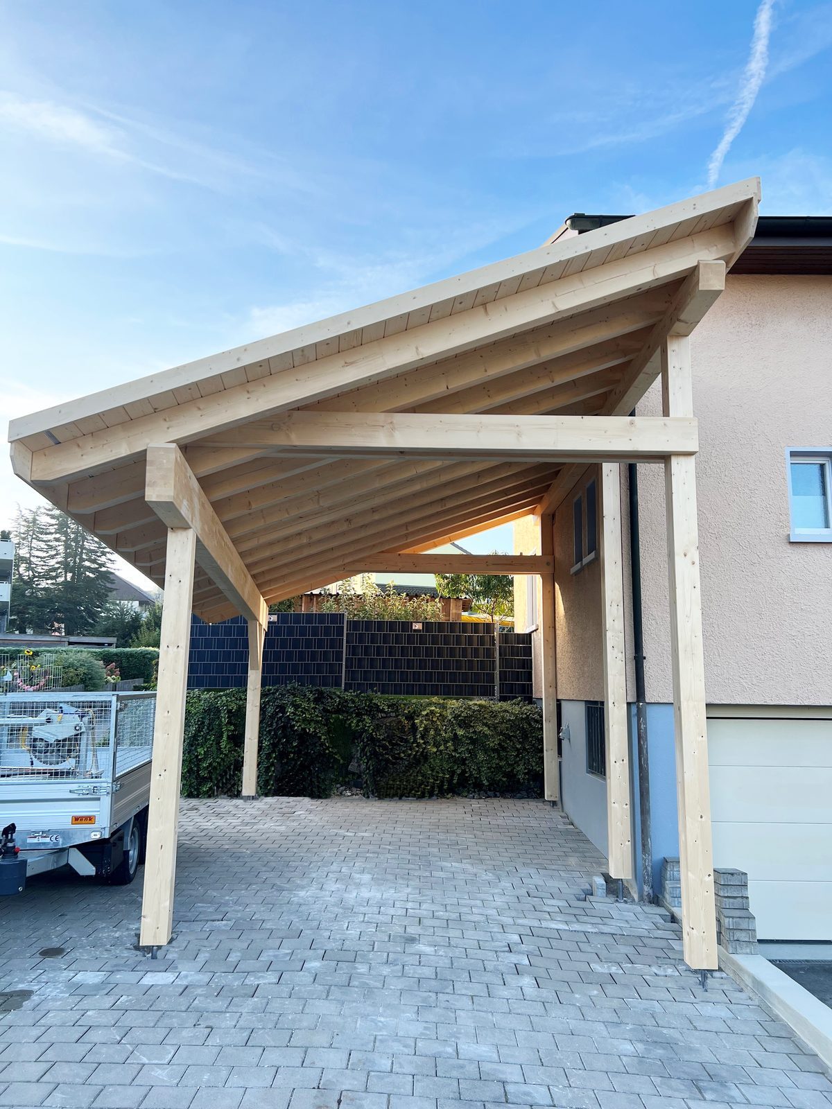 Carport für Wohnmobil