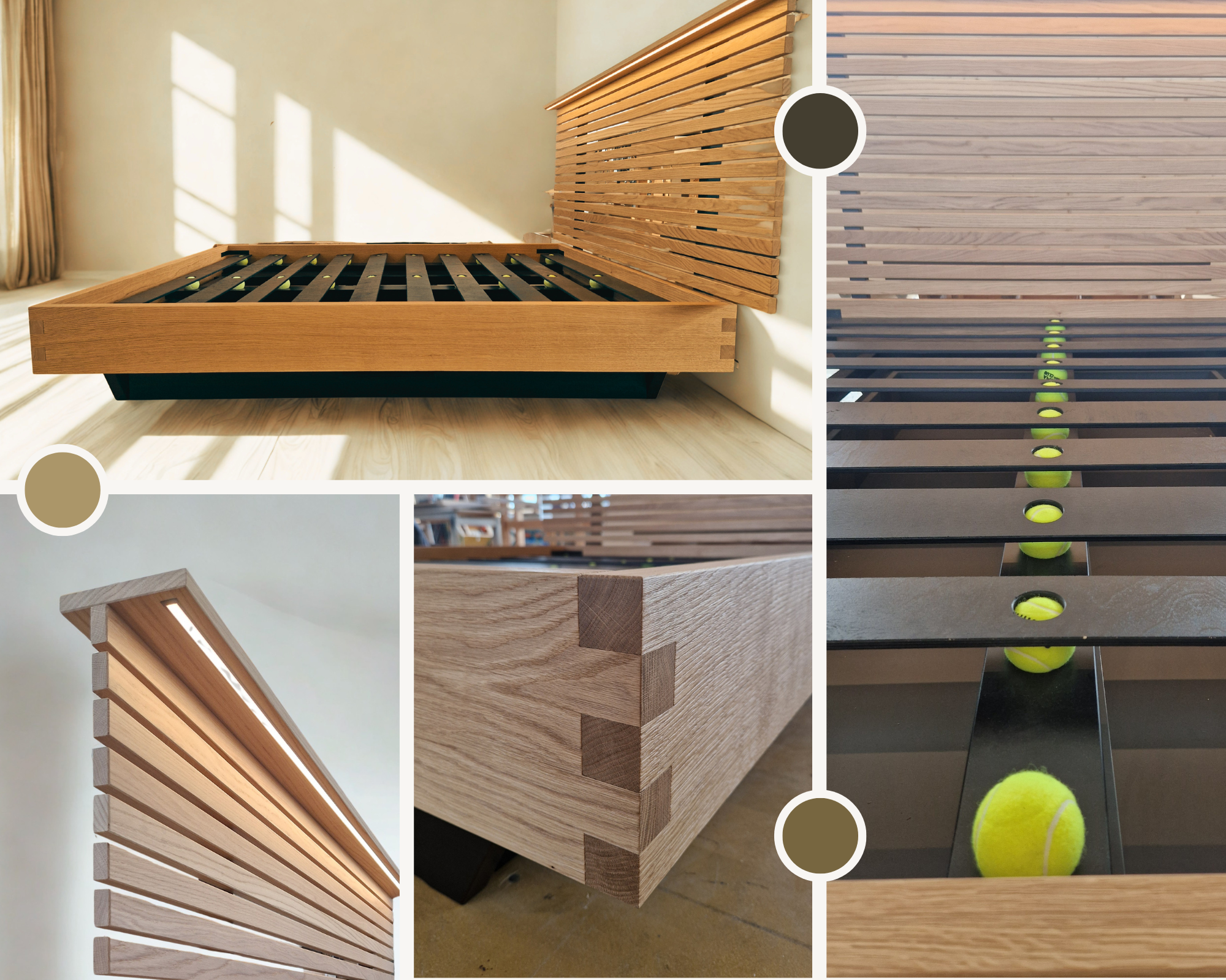 Tennisballbett von Maurice — IPA-Lehrabschlussarbeit