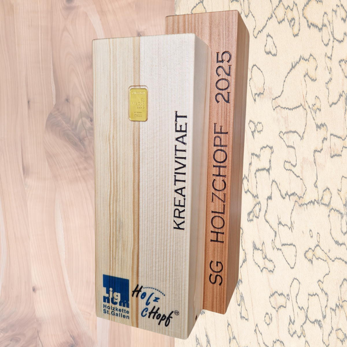 Du betrachtest gerade St. Galler HolzChopf – Auszeichnung für unseren Gründer